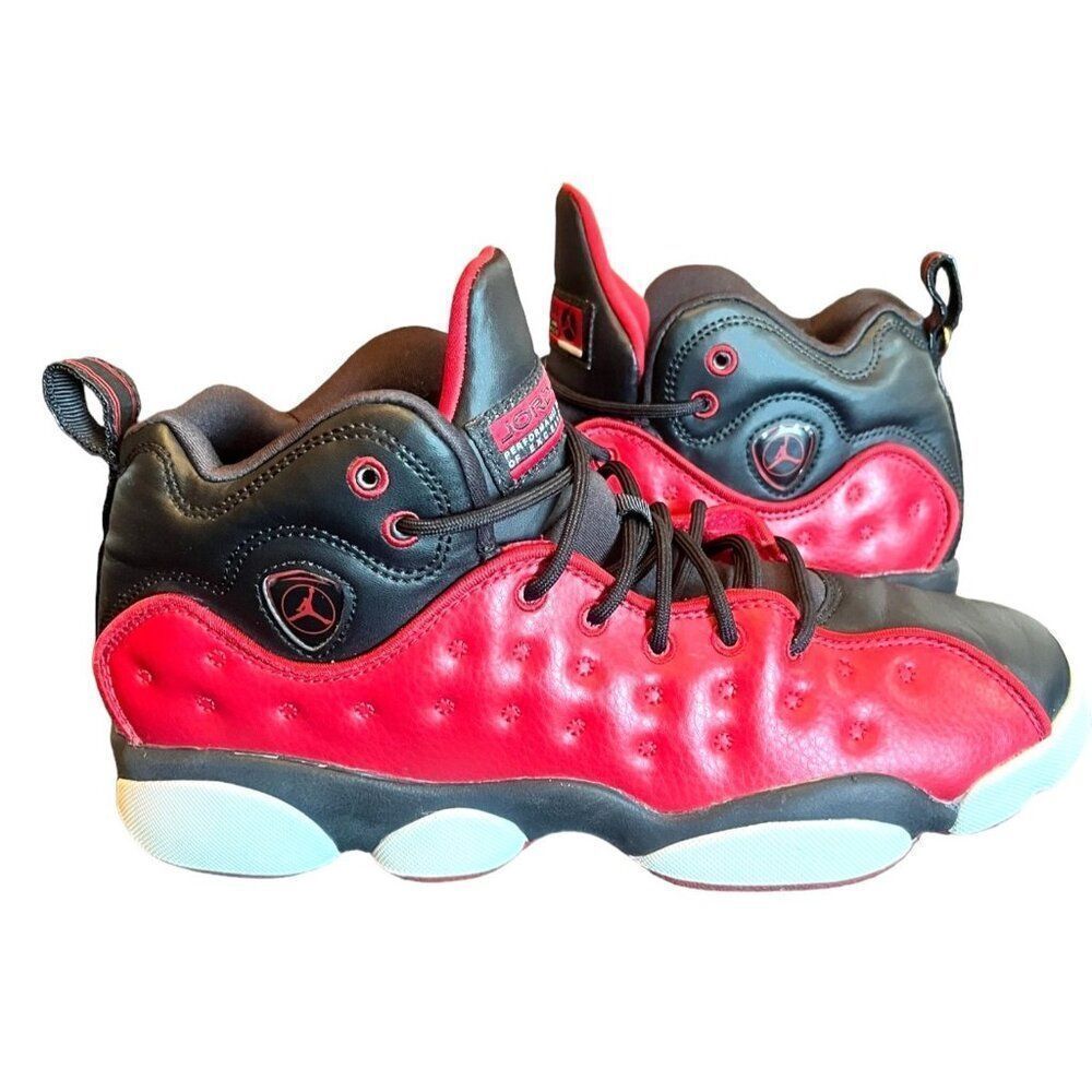 Nike Jordan Jumpman Red‎ Black Youth 7Y
